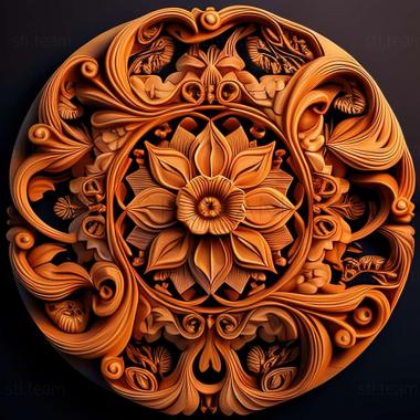 3D model Mandala (STL)